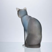Daum Cat - Pate-de-verre Glass - Hickmet Fine Arts