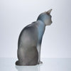 Daum Cat - Pate-de-verre Glass - Hickmet Fine Arts