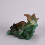 Daum Glass Pate-de-verre Vide poche