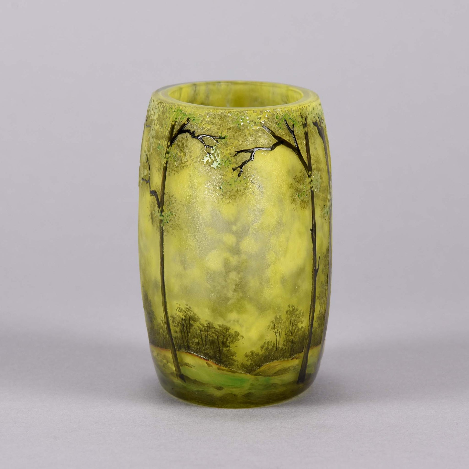 Printemps paysage - Daum Frères - Art Nouveau Glass - Hickmet Fine Arts