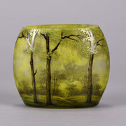 Printemps paysage - Daum Frères - Art Nouveau Glass - Hickmet Fine Arts
