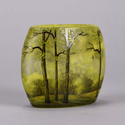 Printemps paysage - Daum Frères - Art Nouveau Glass - Hickmet Fine Arts