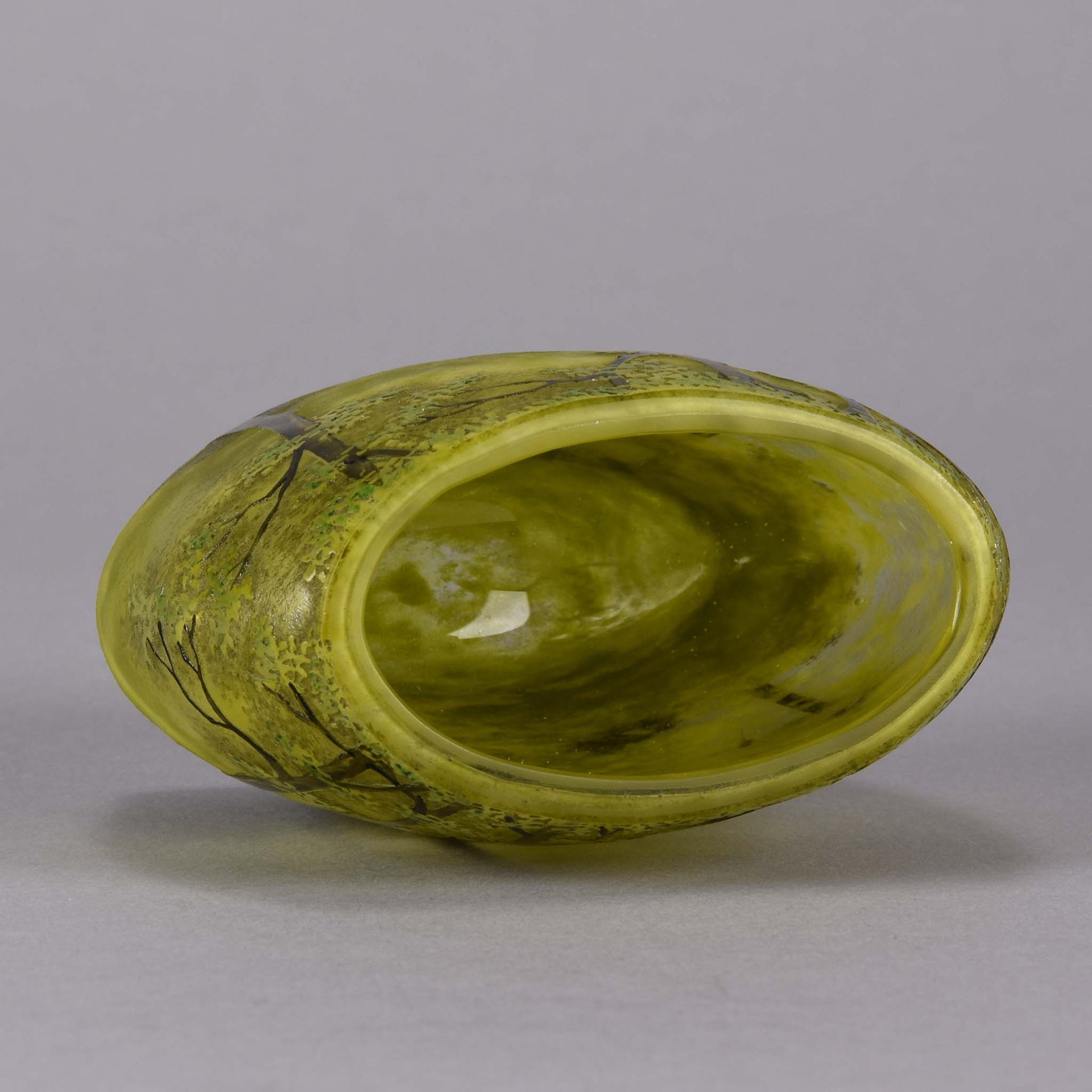 Printemps paysage - Daum Frères - Art Nouveau Glass - Hickmet Fine Arts