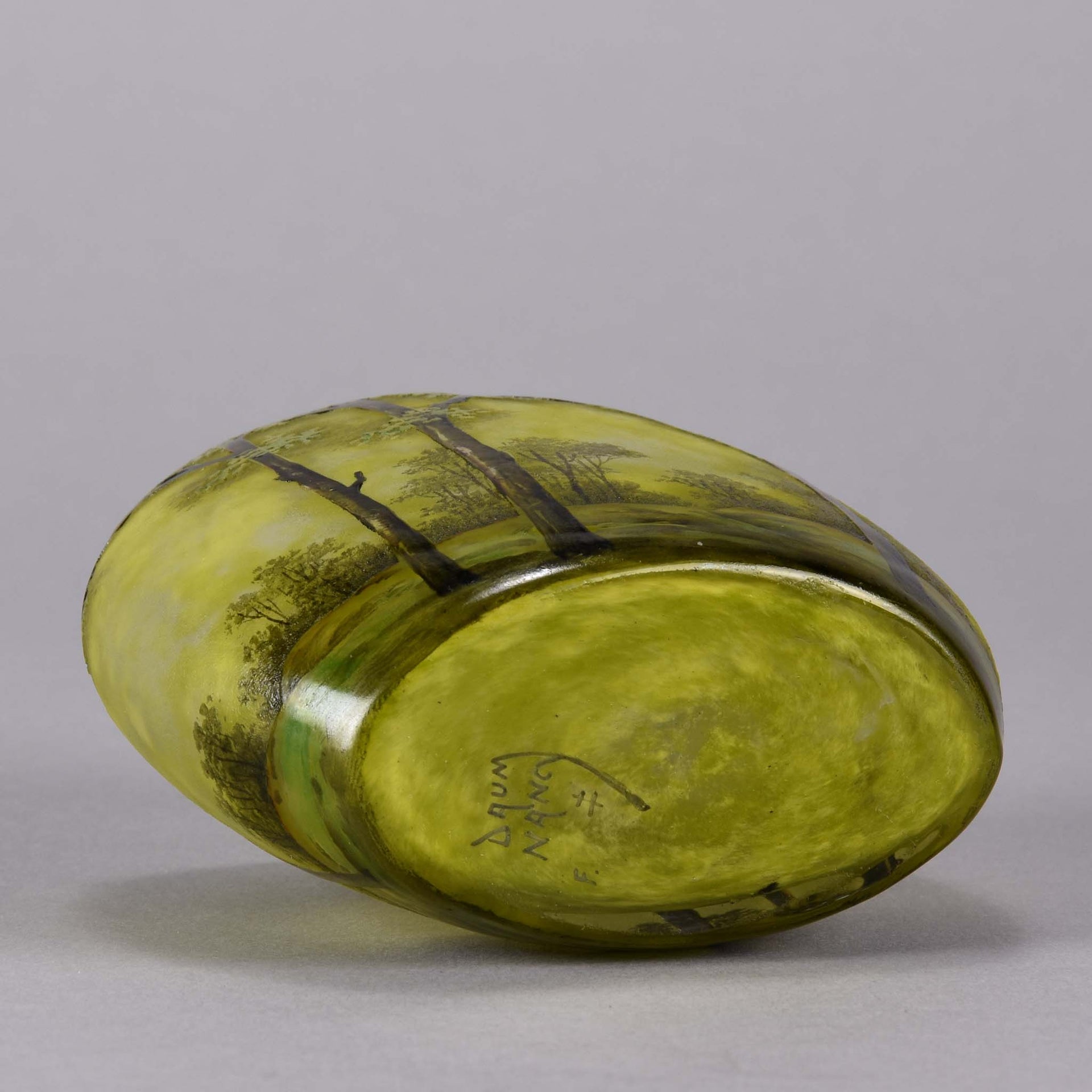 Printemps paysage - Daum Frères - Art Nouveau Glass - Hickmet Fine Arts