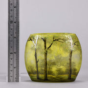 Printemps paysage - Daum Frères - Art Nouveau Glass - Hickmet Fine Arts