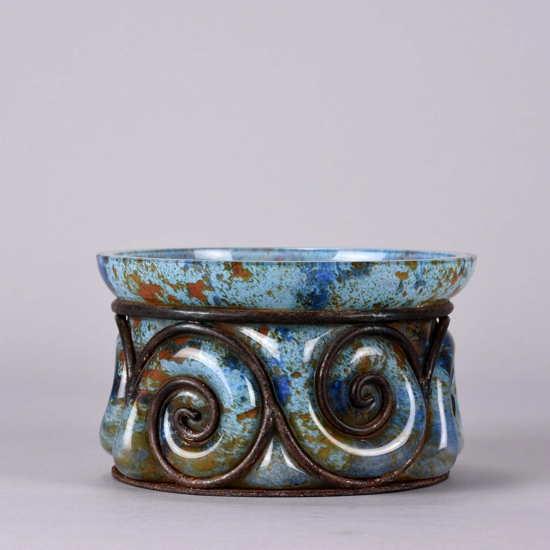 Majorelle Vase  - Art Nouveau Daum Glass Vase - Hickmet Fine Arts