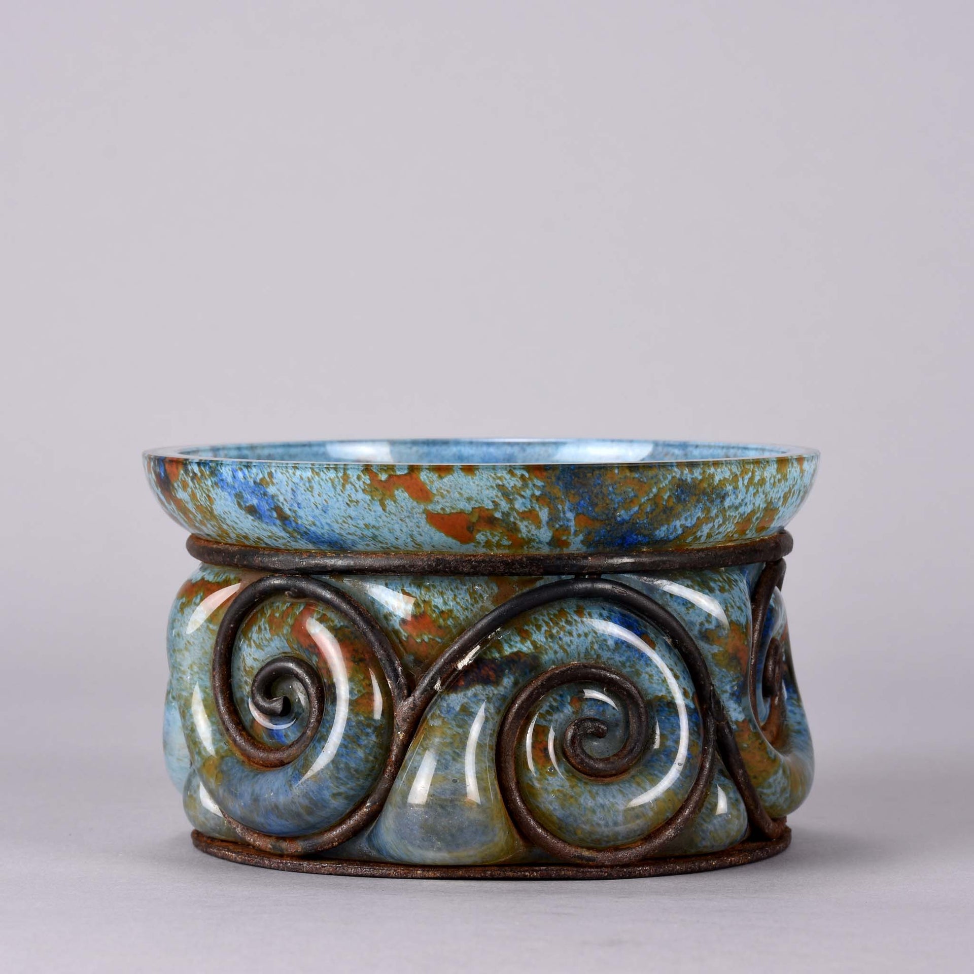 Majorelle Vase  - Art Nouveau Daum Glass Vase - Hickmet Fine Arts