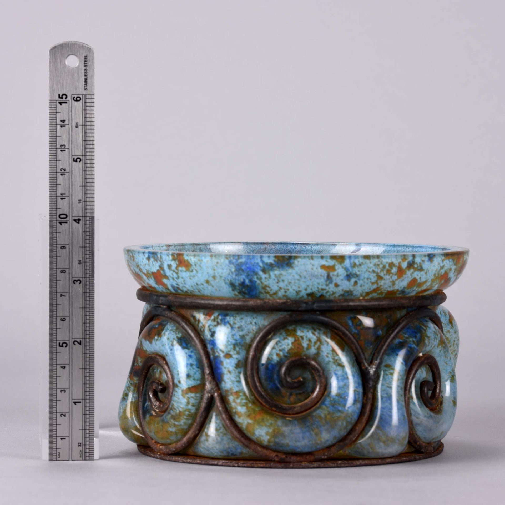 Majorelle Vase  - Art Nouveau Daum Glass Vase - Hickmet Fine Arts