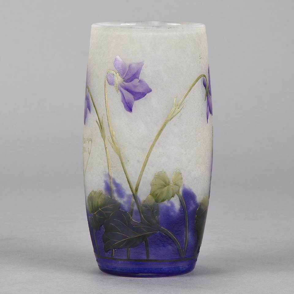 Daum Flower Vase 