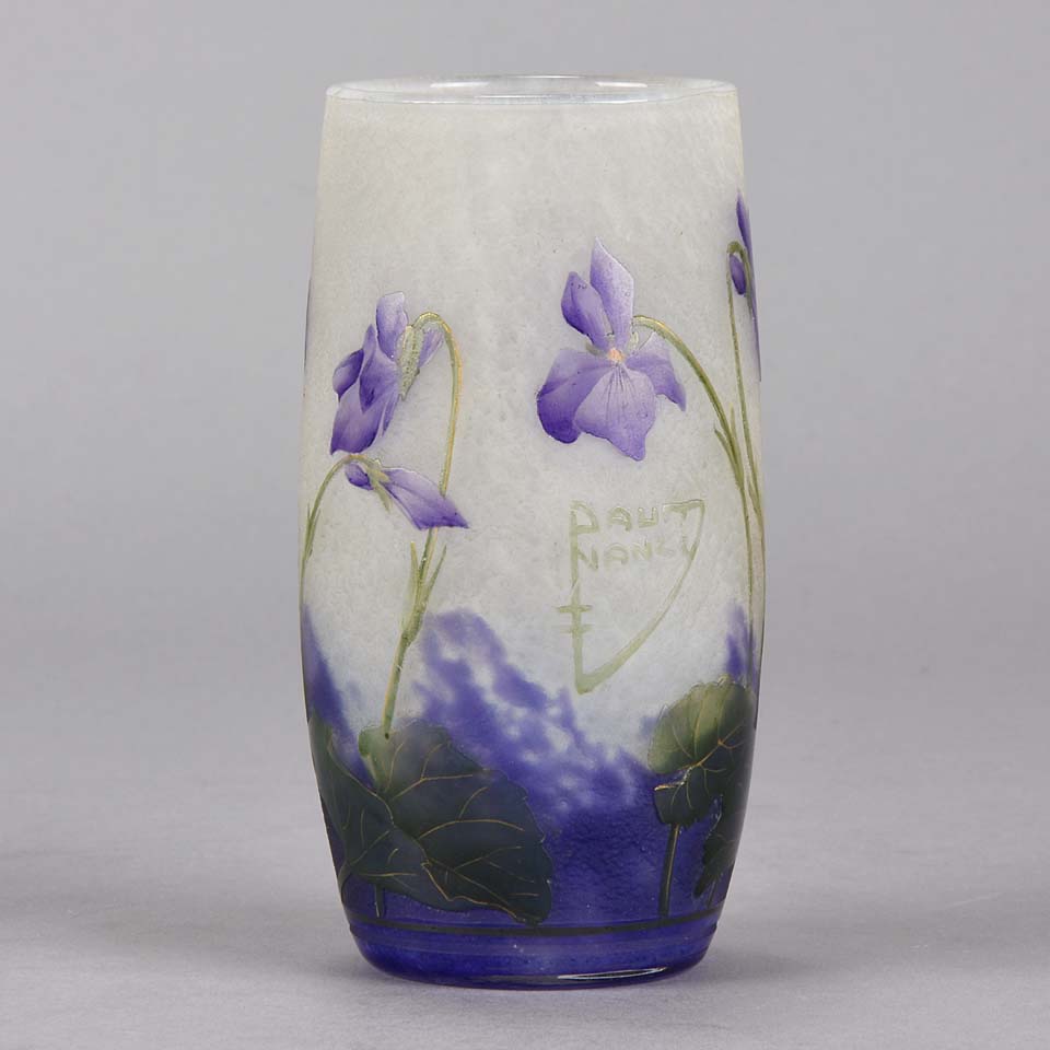 Daum Flower Vase 