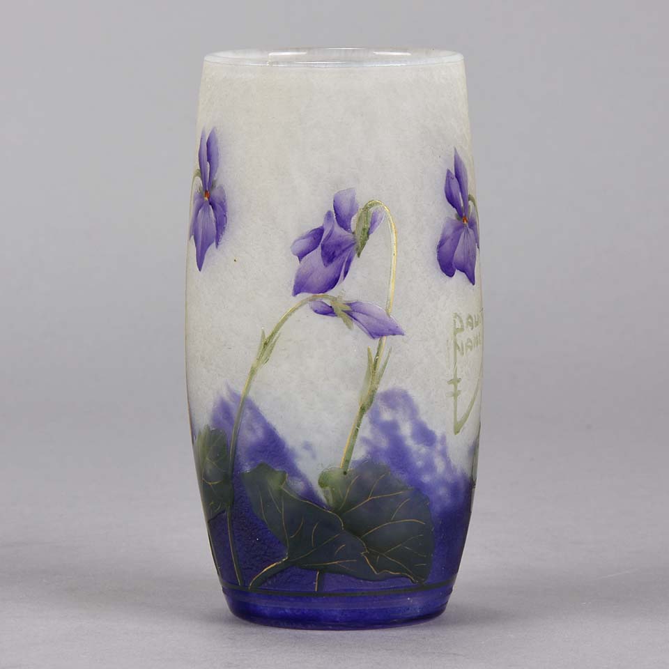 Daum Flower Vase 