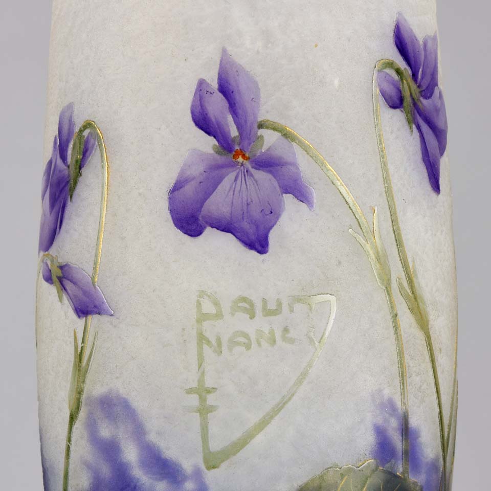 Daum Flower Vase 