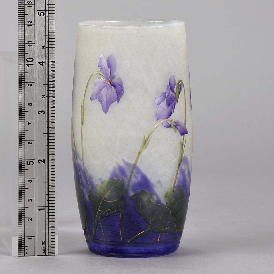 Daum Flower Vase 