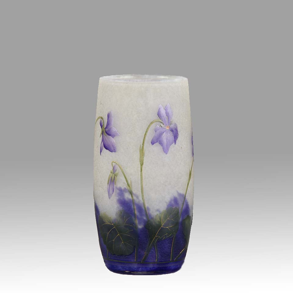 Daum Flower Vase 