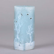 Daum Vase Winter Blackbirds - Art Nouveau Cameo Vase Hickmet Fine Arts