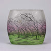 Daum Rain Vase - Art Nouveau Cameo Vase - Hickmet Fine Arts