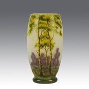Daum Summer Landscape Vase - Art Nouveau