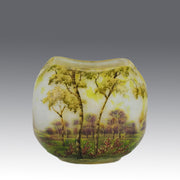 "Summer Landscape" by Daum Frères - Art Nouveau - Hickmet Fine Arts