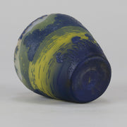 Landscape Vase - De Vez Cameo Glass Vase - Hickmet Fine Art