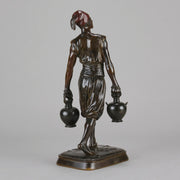 Debut Arab Water Carrier - Art Nouveau Bronze - Hickmet Fine Arts