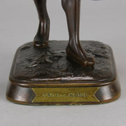 Debut Arab Water Carrier - Art Nouveau Bronze - Hickmet Fine Arts