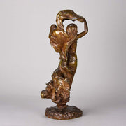 Art Nouveau Dancer  - Léon Delagrange Bronze - Hickmet Fine Arts