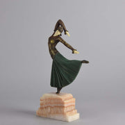 Chiparus Ayouta Art Deco Bronze Figure 