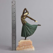 Chiparus Ayouta Art Deco Bronze Figure 