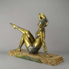 Chiparus Figure Art Deco Bronze