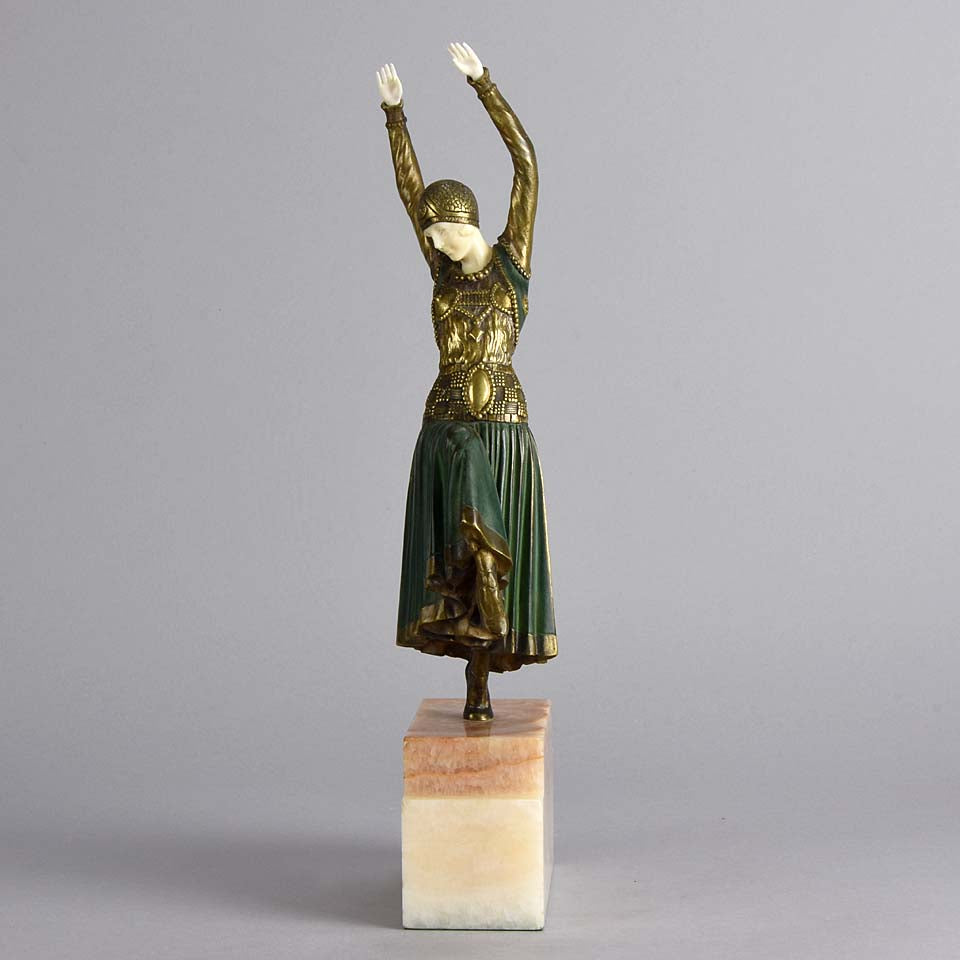 Chiparus Vested Dancer Art Deco Figure