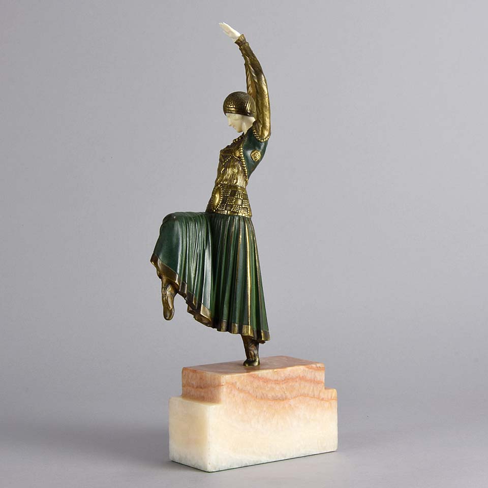 Chiparus Vested Dancer Art Deco Figure