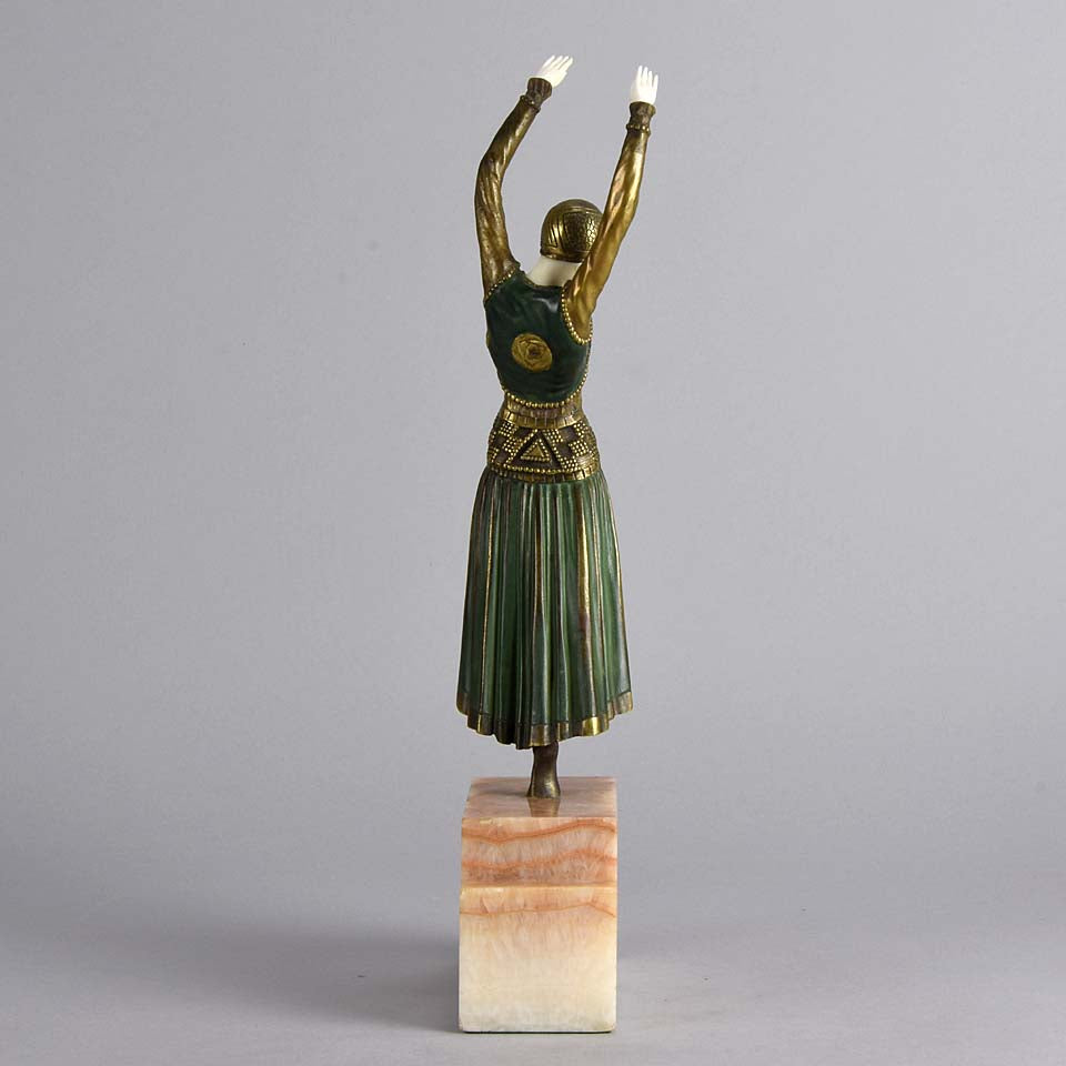 Chiparus Vested Dancer Art Deco Figure