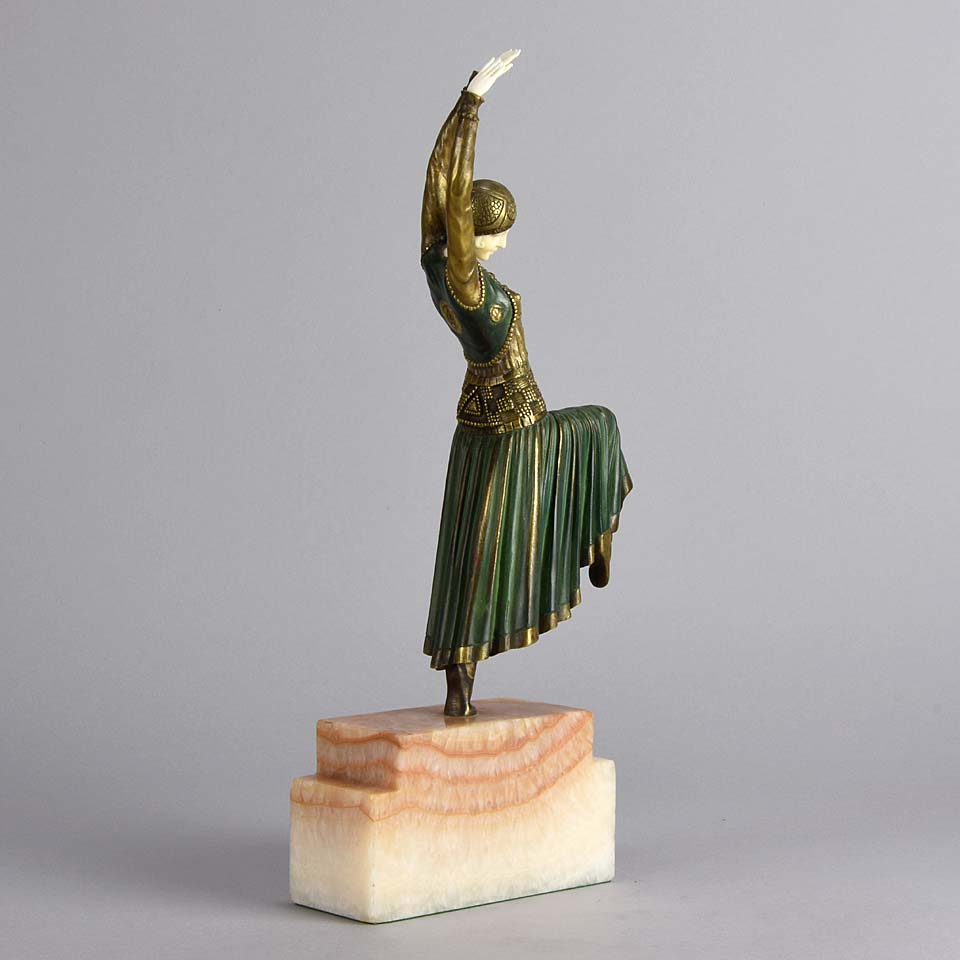 Chiparus Vested Dancer Art Deco Figure