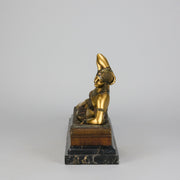Chiparus - Cleopatra - Art deco figurines - Art Deco Sculpture - Art Deco Bronze Figurines - Art Deco Bronze Lady - Hickmet Fine Arts