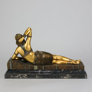 Chiparus - Cleopatra - Art deco figurines - Art Deco Sculpture - Art Deco Bronze Figurines - Art Deco Bronze Lady - Hickmet Fine Arts