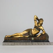 Chiparus - Cleopatra - Art deco figurines - Art Deco Sculpture - Art Deco Bronze Figurines - Art Deco Bronze Lady - Hickmet Fine Arts