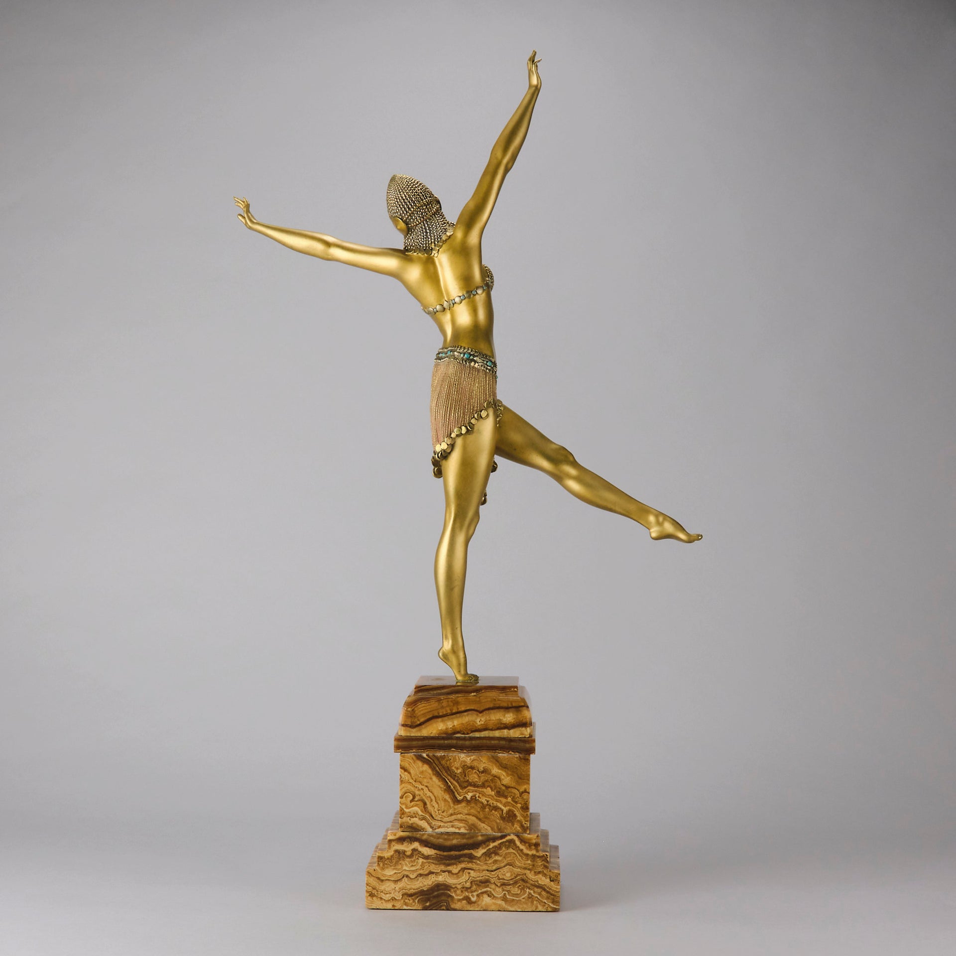 Chiparus Bronze Palmyra Dancer