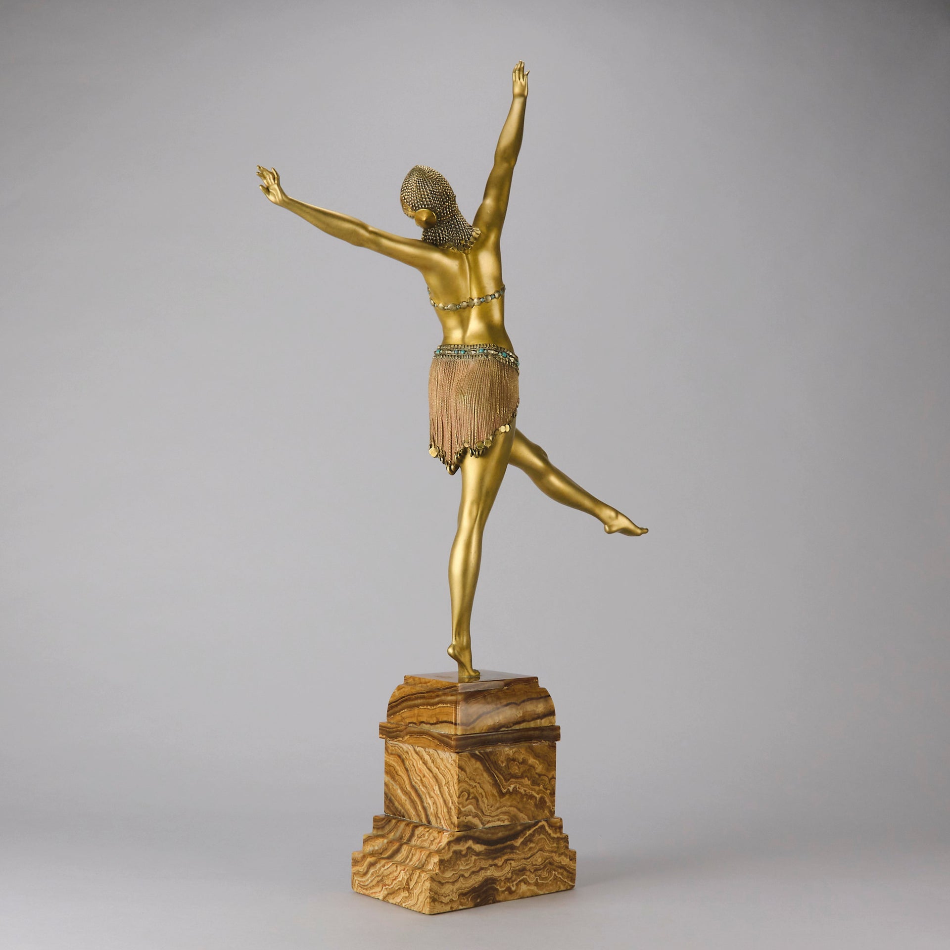 Chiparus Bronze Palmyra Dancer