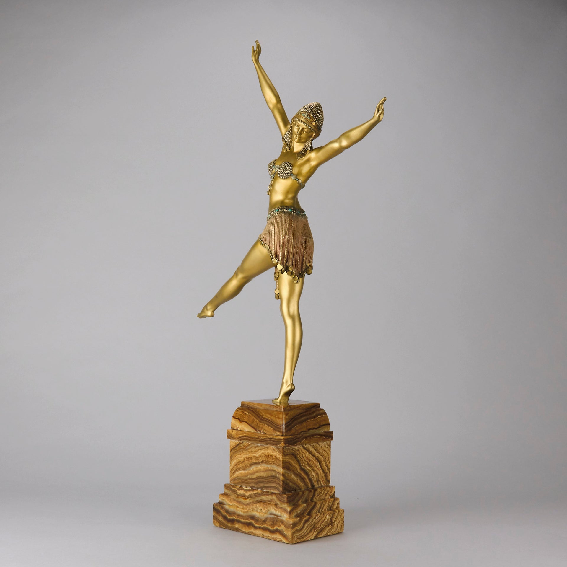 Chiparus Bronze Palmyra Dancer