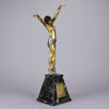 Demetre Chiparus Egyptian Dancer - Art Deco Bronze Sculpture -Hickmet Fine Arts