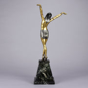 Demetre Chiparus Egyptian Dancer - Art Deco Bronze Sculpture -Hickmet Fine Arts