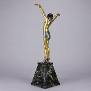 Demetre Chiparus Egyptian Dancer - Art Deco Bronze Sculpture -Hickmet Fine Arts