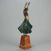Chiparus - Hindu Dancer - Art Deco Figurines - Art Deco Sculpture - Demétre Chiparus - Art Deco Bronze - Art deco Bronze Lady - Chiparus Bronze - Antique Bronze - Hickmet Fine Arts