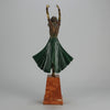 Chiparus - Hindu Dancer - Art Deco Figurines - Art Deco Sculpture - Demétre Chiparus - Art Deco Bronze - Art deco Bronze Lady - Chiparus Bronze - Antique Bronze - Hickmet Fine Arts