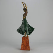 Chiparus - Hindu Dancer - Art Deco Figurines - Art Deco Sculpture - Demétre Chiparus - Art Deco Bronze - Art deco Bronze Lady - Chiparus Bronze - Antique Bronze - Hickmet Fine Arts