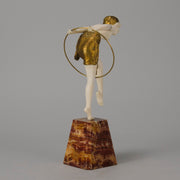 Chiparus Hoop Dancer - Demetre Chiparus Bronze - Hickmet Fine Arts