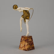 Chiparus Hoop Dancer - Demetre Chiparus Bronze - Hickmet Fine Arts