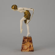 Chiparus Hoop Dancer - Demetre Chiparus Bronze - Hickmet Fine Arts