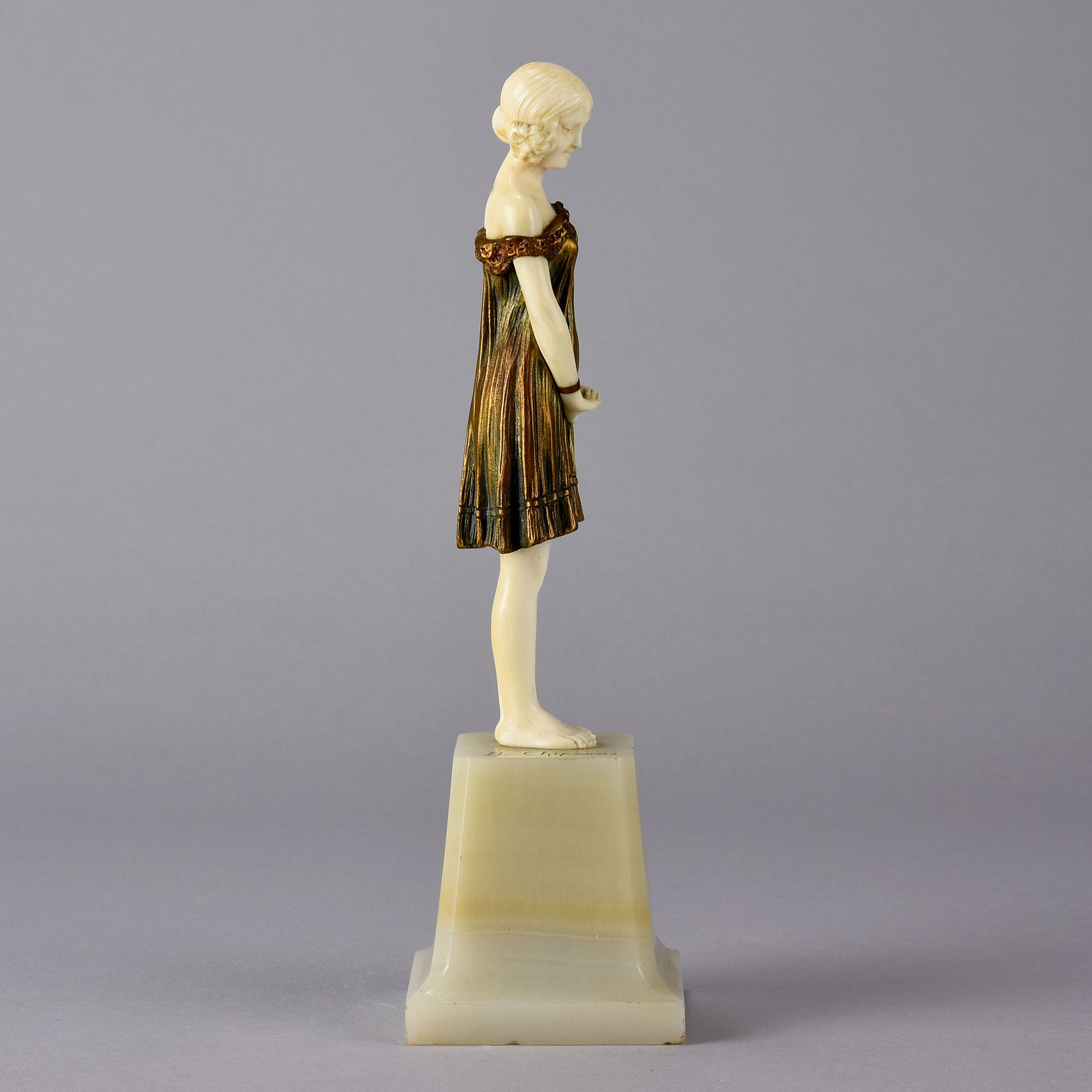 Demetre Chiparus - Art Deco Sculpture - Innocence - Hickmet Fine Arts