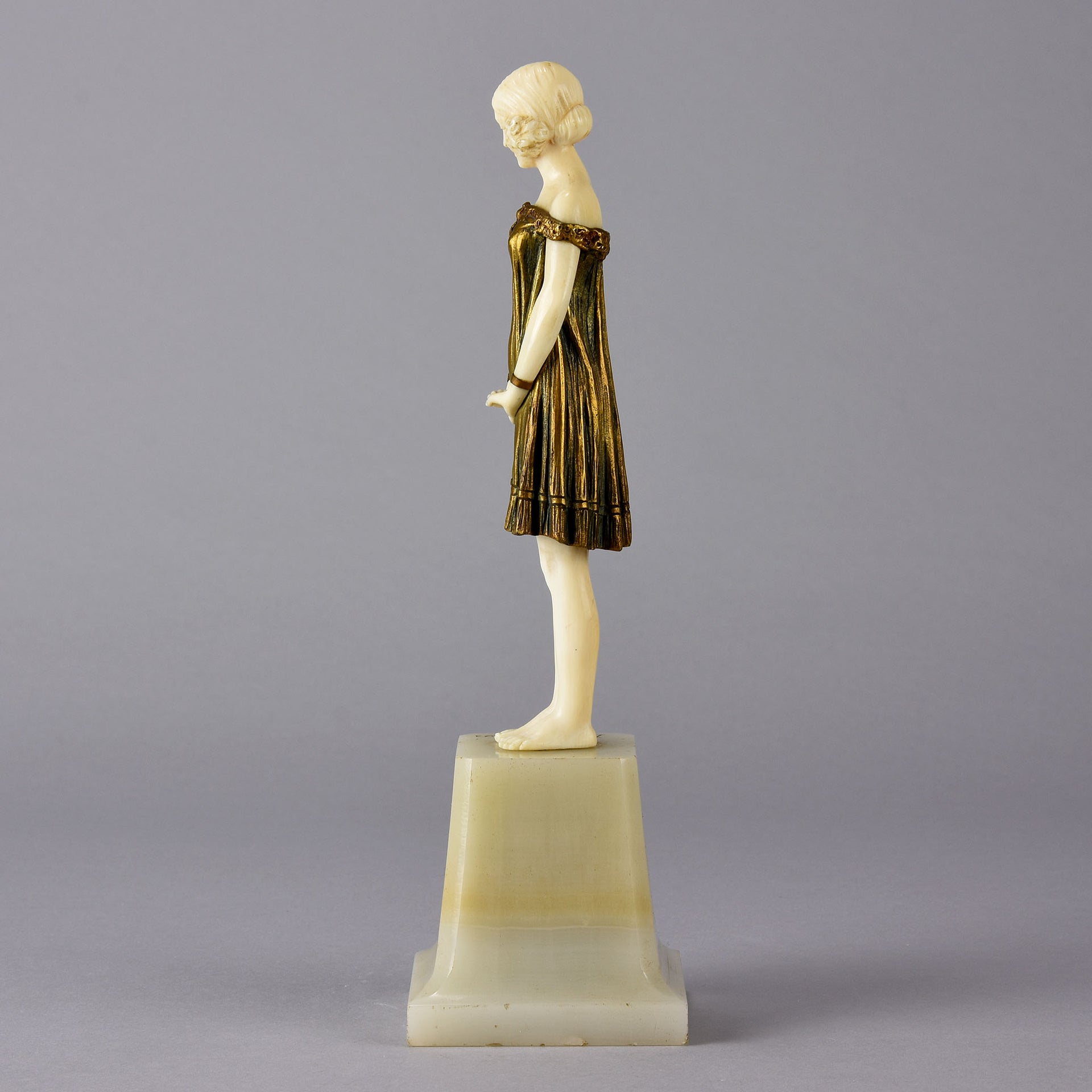 Demetre Chiparus - Art Deco Sculpture - Innocence - Hickmet Fine Arts